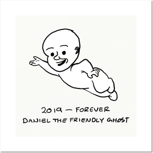 Daniel the Friendly Ghost Posters and Art